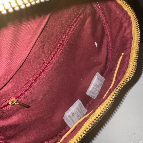 Quilted Yellow Belt Bag/Crossbody - Picture 5 of 5